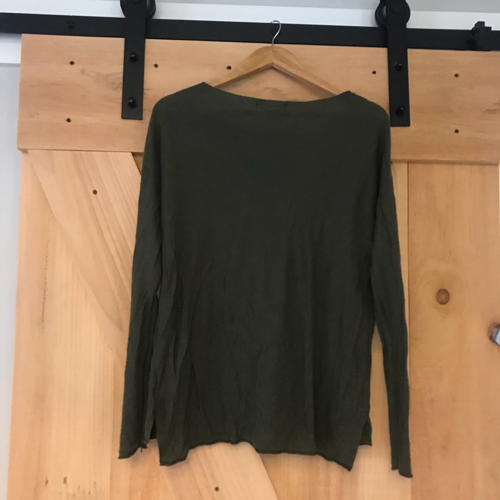Olive sweater
